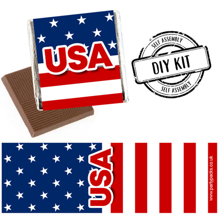 Square Chocolates - American USA - Pack of 16