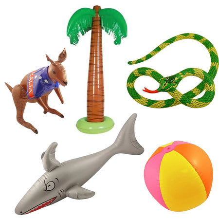 Australian Inflatable Game Australian Themed Inflatables - Pack of 5 – Party Packs