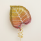 Autumn Leaf Balloon on Cream Wall