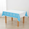 Baby Shower Tablecloth with Table Legs and Background