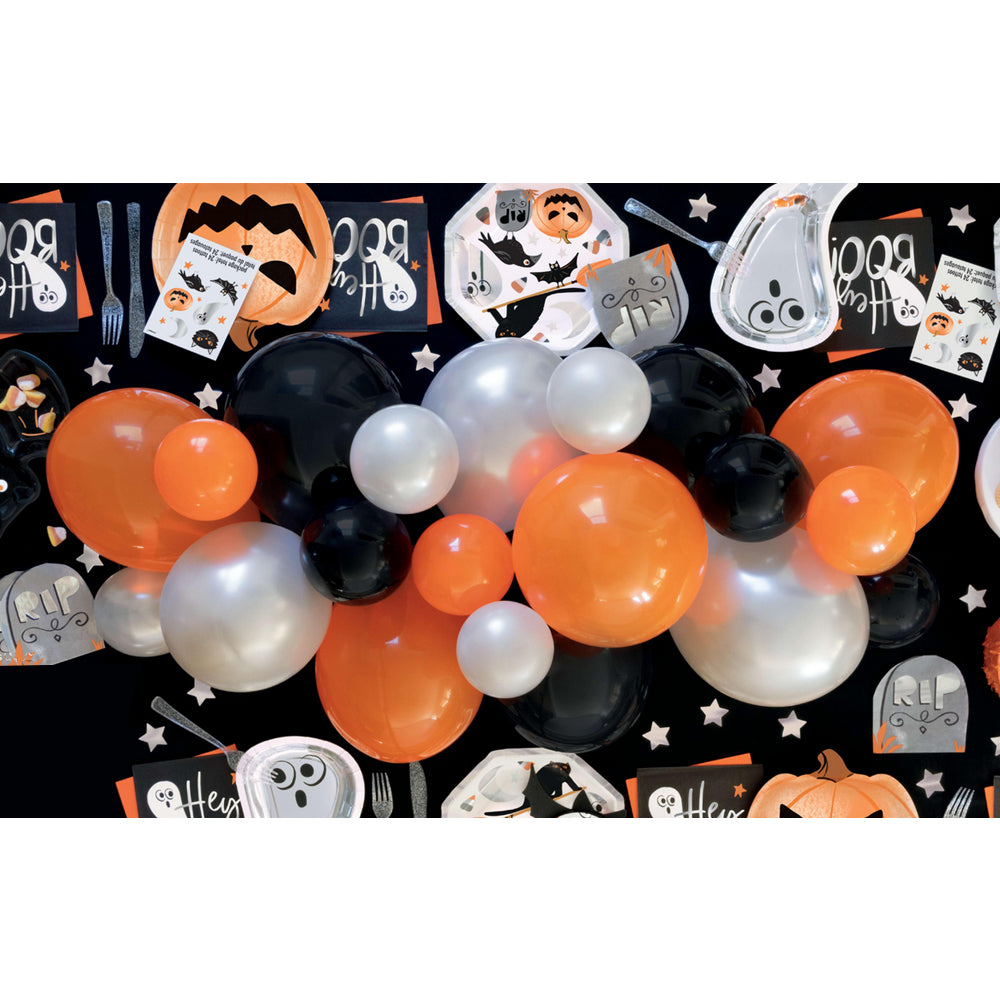 Halloween Balloon Garland Table Runner