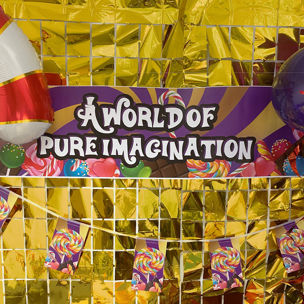 Wonka Chocolate Factory Banner - 1.2m