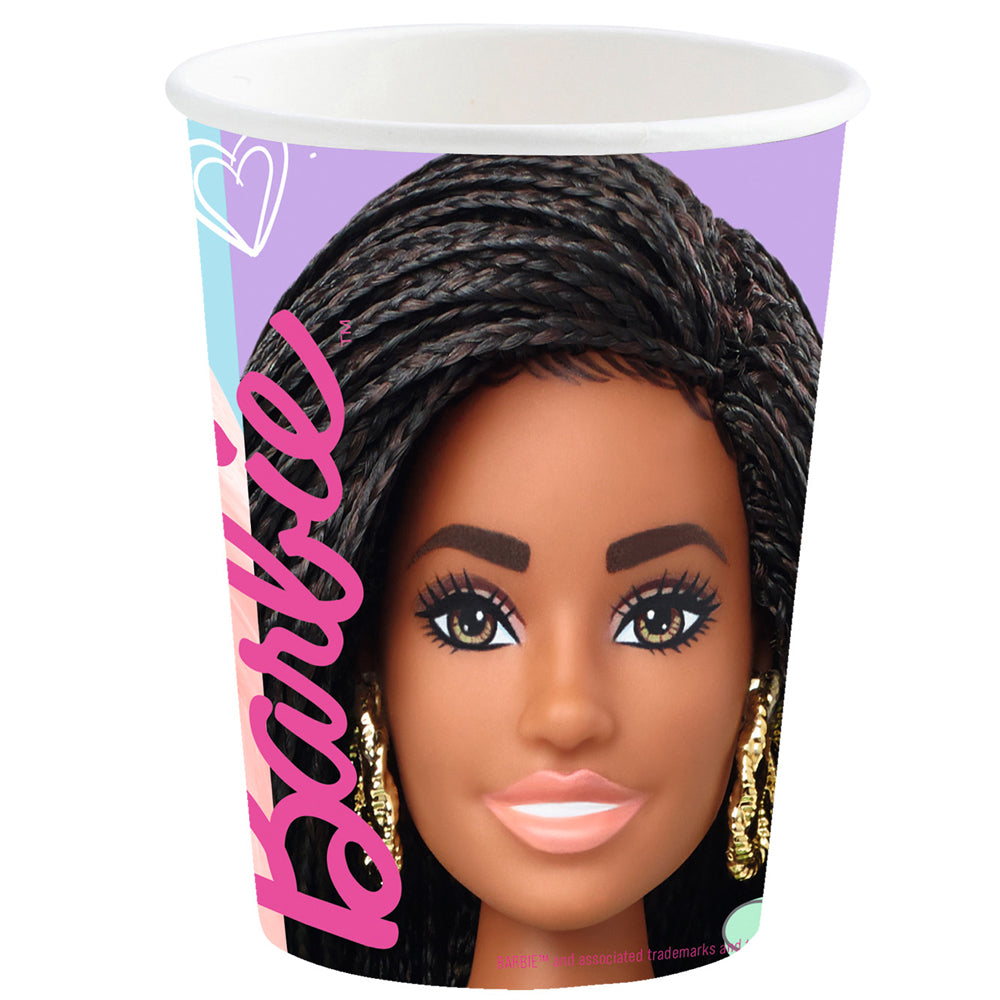 Barbie Paper Cups 8oz Pack of 8 Party Packs