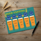 Beer Tasting Score Sheet - Flat Lay From Above