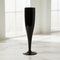 Black Champagne Flute Modern Light Background