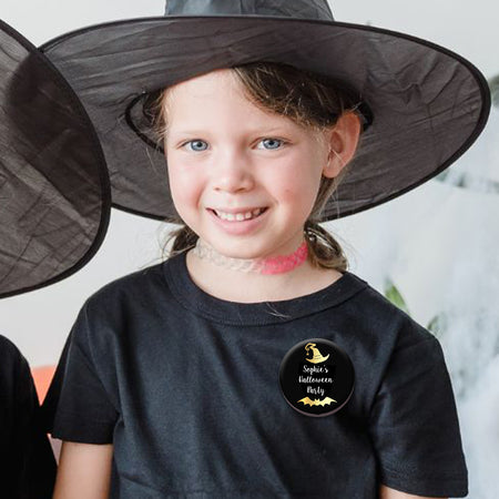 Personalised Badge - 58mm - Witch Please