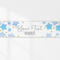Blue Ombre Stars Banner on Wall