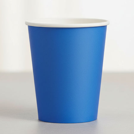 Blue Paper Cups - 266ml - Each