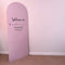 Personalised Blush Pink Sailboard Message Cardboard Cutout Sign - 185cm