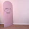 Personalised Blush Pink Sailboard Message Cardbard Cutout Sign - 185cm