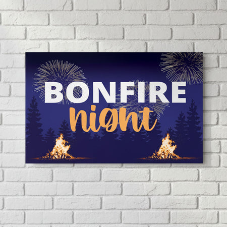 Bonfire Night Poster - A3