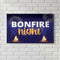 Bonfire Night Poster - A3