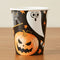 Bats and Boos Halloween Paper Cups - 266ml - Pack of 8