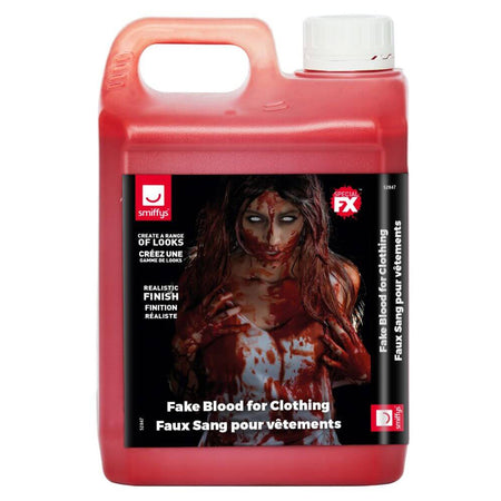 Half a Gallon of Special Effects Fake Blood- 2 Litres
