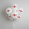 Bunch of 5 England Flag Balloons