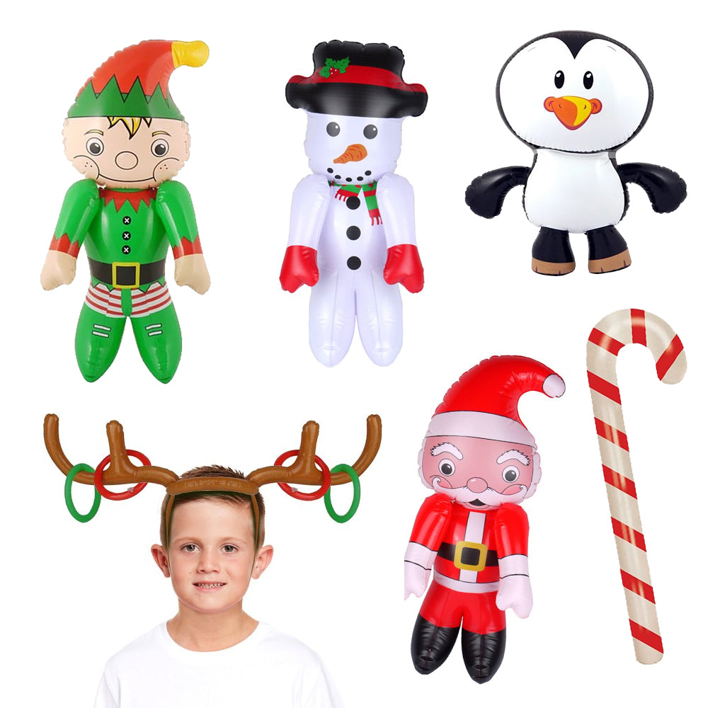 Christmas Inflatables - Pack of 6 | Party Packs