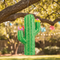 Cactus Piñata Hanging from Tree