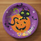 Cat and Pumpkin Paper Plates - 22cm - Pack of 8