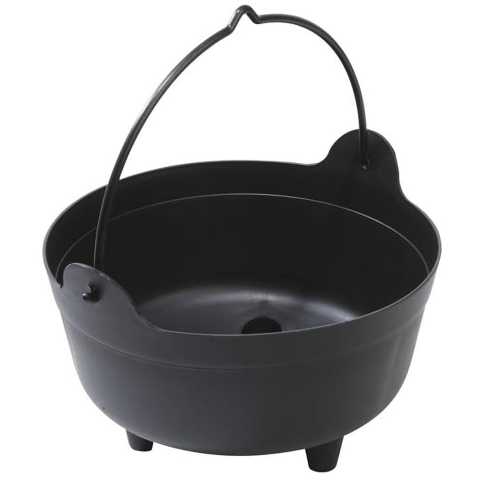 Large Black PVC Cauldron - 35.6cm