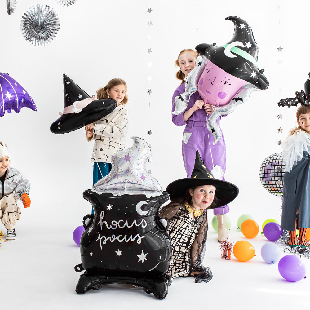 Giant Halloween Hocus Pocus Cauldron Foil Balloon - 43"