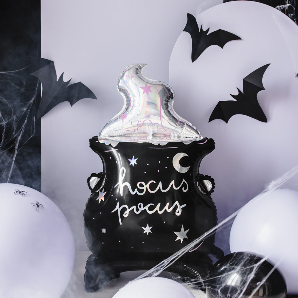 Giant Halloween Hocus Pocus Cauldron Foil Balloon - 43"