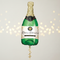 Champagne Bottle Balloon - Light Bokeh Background