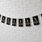 Cheers Witches Bunting on White Brick Wall