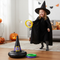 Child Playing Inflatable Witch Hat Ring Toss Game