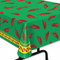 Chilli Pepper Tablecloth Close Up Detail