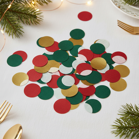 Christmas Confetti - Close Up Table