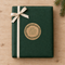 Personalised Christmas Foliage Stickers - 51mm - Sheet of 15