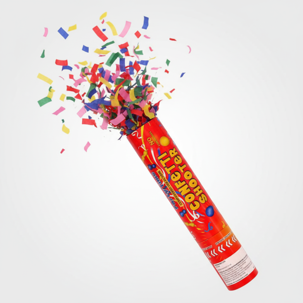 Party Poppers & Confetti Cannons - Celebration Supplies - Party Packs