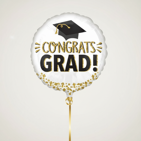 Congrats Grad Balloon No Confetti