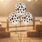 Cow Print Latex Balloons with Ribbons Wild West Background