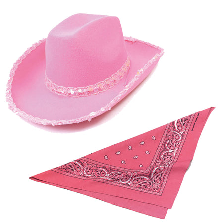 Pink Cowgirl Fancy Dress Kit