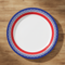 Decorative Cake Platter - Bird's Eye View on Table