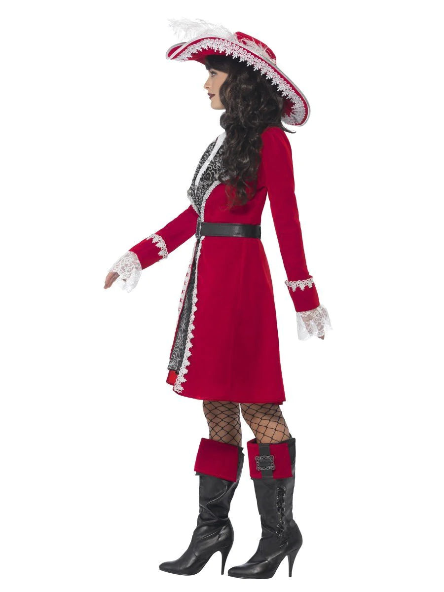 Deluxe Authentic Lady Captain Costume