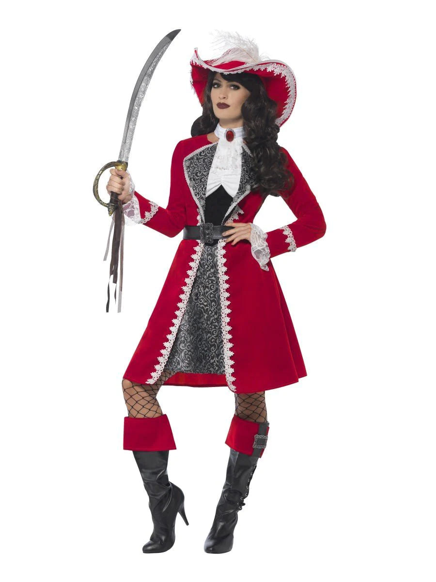 Deluxe Authentic Lady Captain Costume