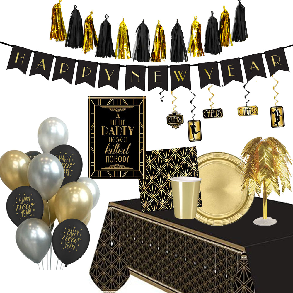Deluxe 1920s Gatsby New Year Party Pack