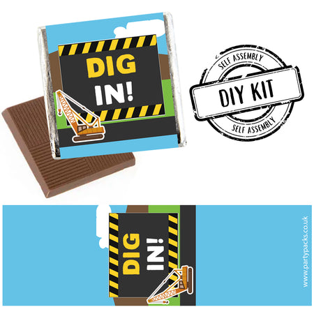 Digger Square Chocolates - Pack of 16