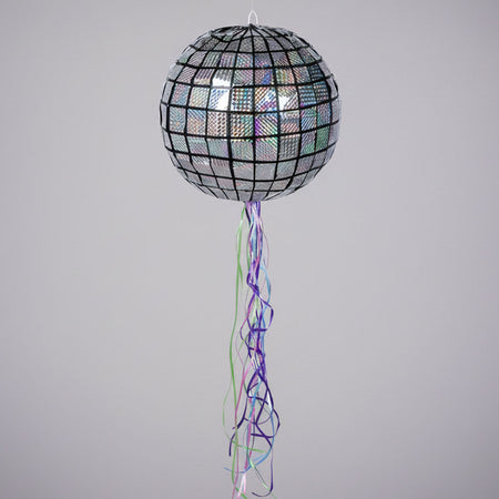 Disco Ball Pull Pinata - 30cm