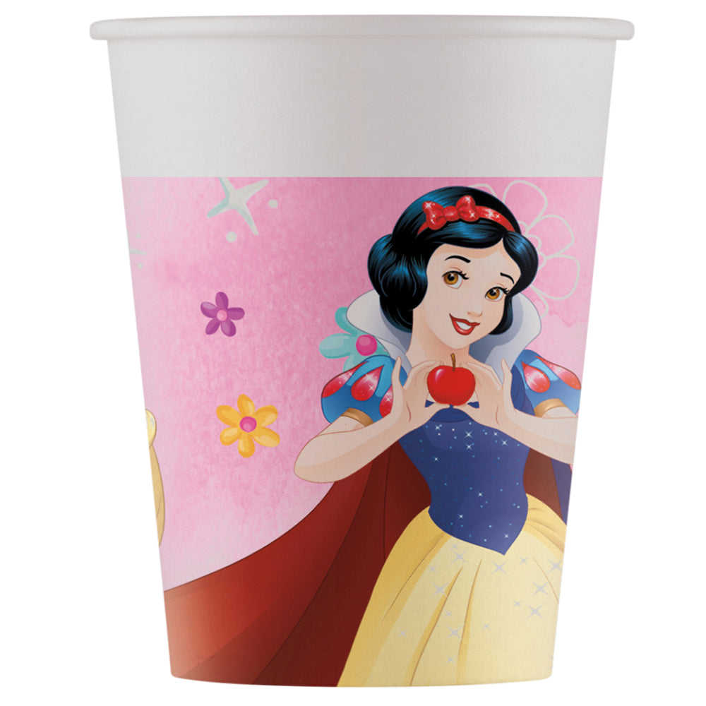 Disney Princess Paper Cups - 200ml - Pack of 8