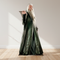 Dumbledore Cardboard Cutout - Wood Floor White Wall