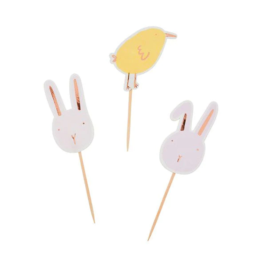 Easter Cake Picks - Pack of 6