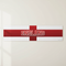 England Cross Banner on Wall