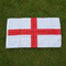 England Flag Flat on Grass No Creases
