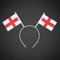 England Flag Headband Dark Background