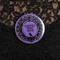 Farewell Sweet Youth Badge on Black Lace Top