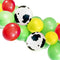 Green, Red, Cow Print and Yellow Balloon Arch DIY Kit - 35 Balloons - 2.5m