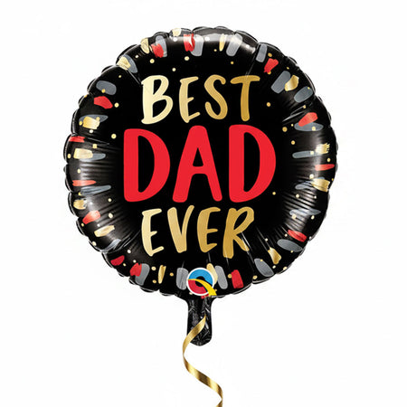 Best Dad Ever Foil Balloon - 18